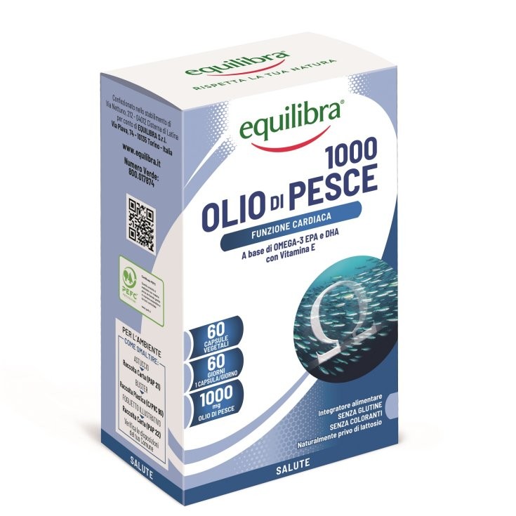 EQUILIBRA OLIO DI PESCE INTEGRATORE x FUNZ.CARDIACA 60 CPR