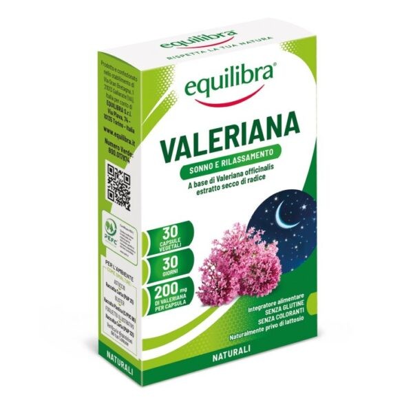 EQUILIBRA VALERIANA SONNO E RILASSAMENTO 30 CAPSULE INTEGRA