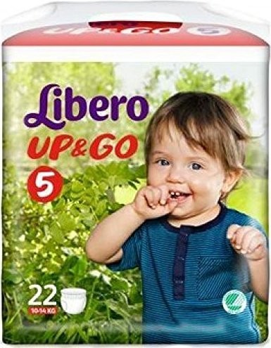 LIBERO UP&GO TG.5 KG.10-14 PZ.20