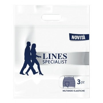 LINES SPECIALIST MUTANDE ELASTICHE MIS.GRANDE 3PZ