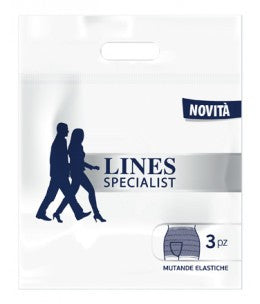 LINES SPECIALIST MUTANDE ELASTICHE MIS.XXL 3PZ