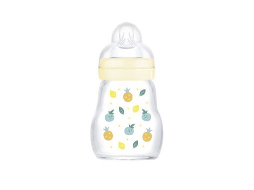 MAM BIBERON VETRO 170ML FEEL GOOD BOTTLE TETTARELLA MIS.1