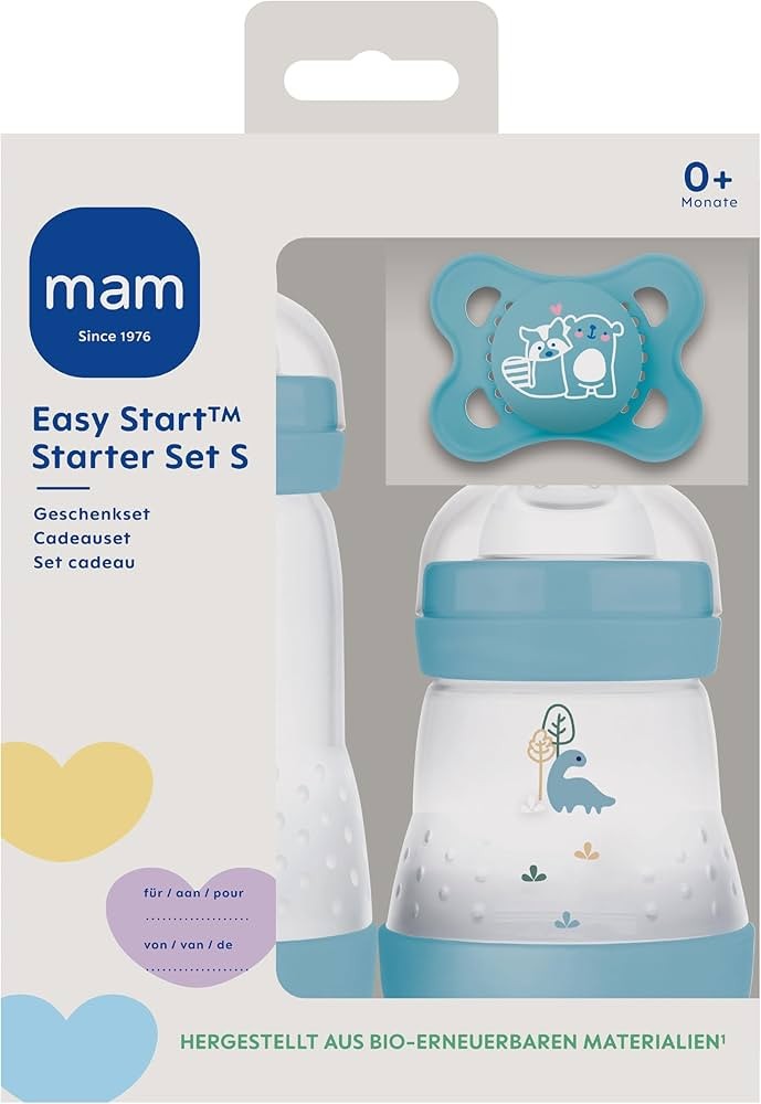MAM STARTER SET MASCHIO (BIBERON 260+BIBERON 160+SUCCHIETTO