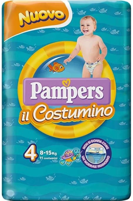 PAMPERS COSTUMINO TG.4-5 KG 8-15 PZ 11