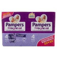 PAMPERS PROGRESSI DOPPIO 4 MAXI 7-18KG 42PZ