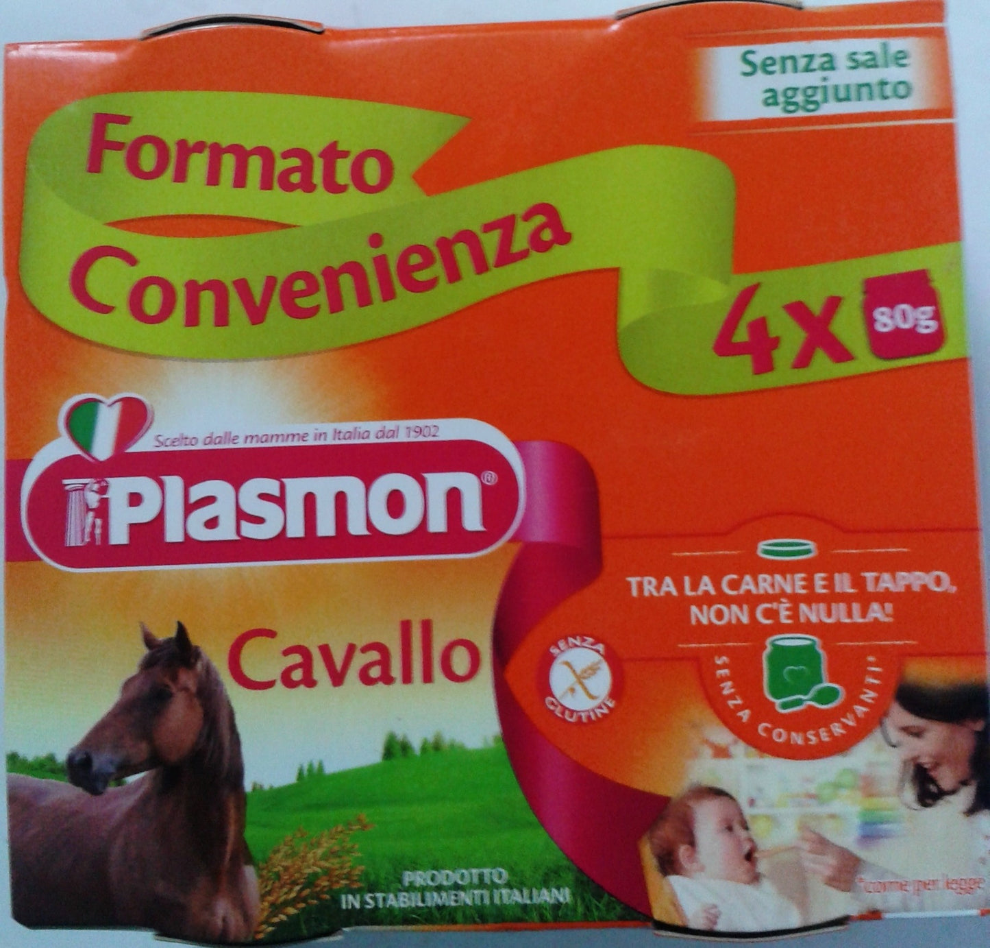 PLASMON CAVALLO 80GR 4PZ