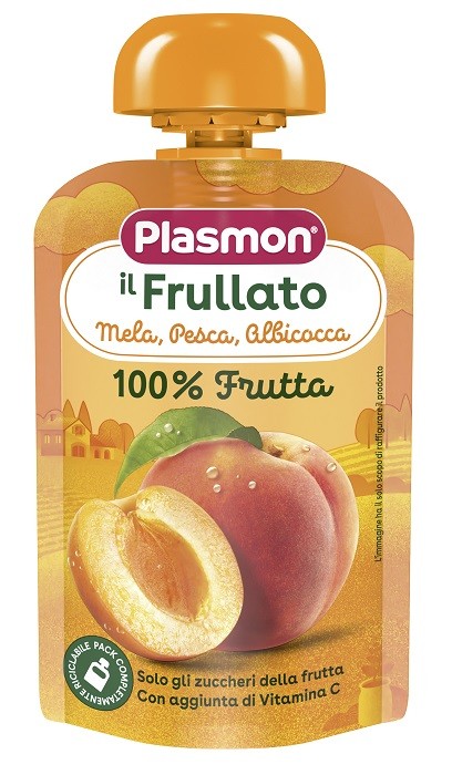 PLASMON IL FRULLATO MELA PESCA ALBICOCCA 100GR
