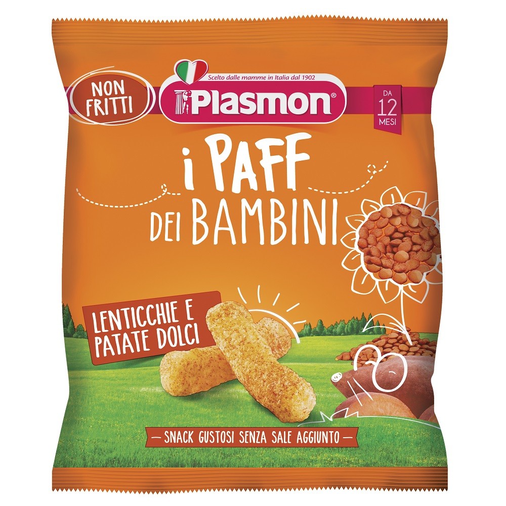 PLASMON PAFF LENTICCHIE E PATATE DOLCI