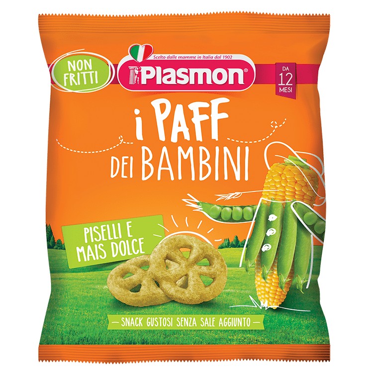 PLASMON PAFF PISELLI E MAIS DOLCE