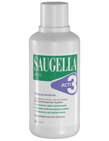 SAUGELLA ACTI3 DETERGENTE INTIMO 500ML
