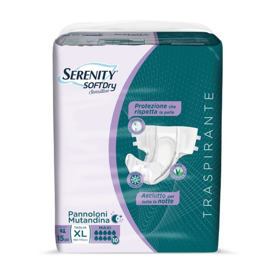 SERENITY PANNOLONE MUTANDINA SENSITIVE MAXI TG.XL