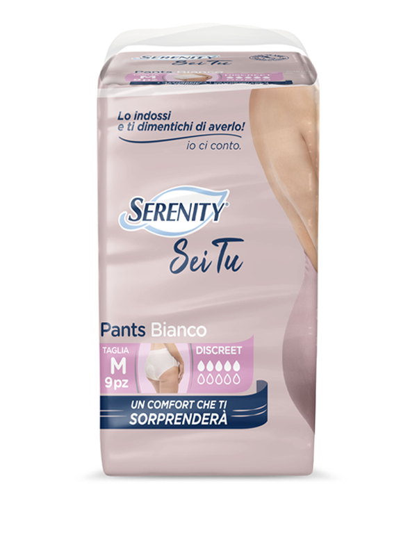 SERENITY PANTS SEI TU DISCREET WHITE TG.M 9PZ