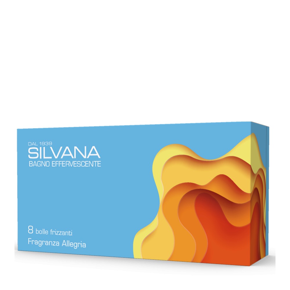 SILVANA BAGNO EFFERVESCENTE ALLEGRIA 8 BOLLE FRIZZANTI