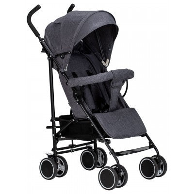 SIMPLE STROLLER GREY ANTHRACITE PASSEGGINO FINO AI 15 KG