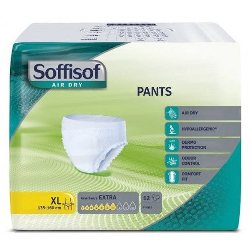 SOFFISOF PANTS EXTRA TG.XL 12 PZ