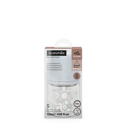 Wland Biberon Vetro Sil 120ML Azz
