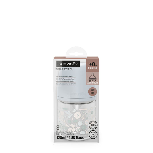 Wland Biberon Vetro Sil 120ML Azz