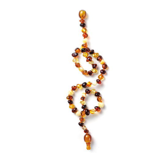Collana Ambra Cognac