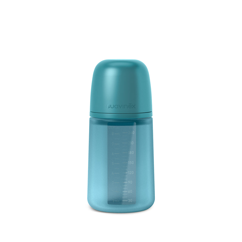 Biberon Silicone 240ML Blu Oceano