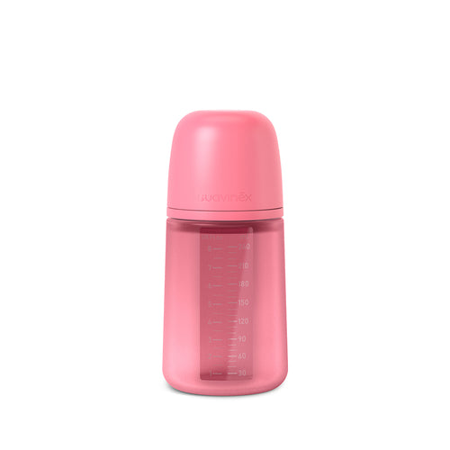 Biberon Silicone 240ML Fucsia