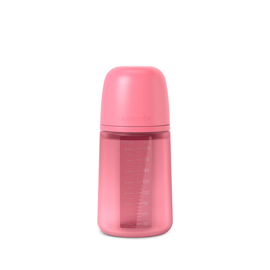 Biberon Silicone 240ML Fucsia