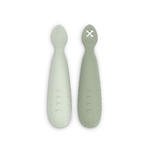 Set 2 Precucchiai Silicone Verde