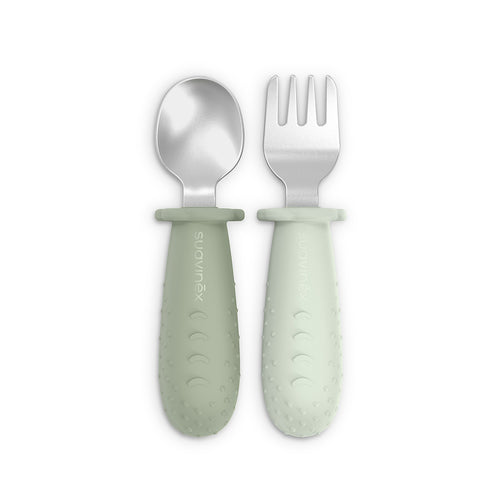 Set 2 Posate Evolutive Inox Verde