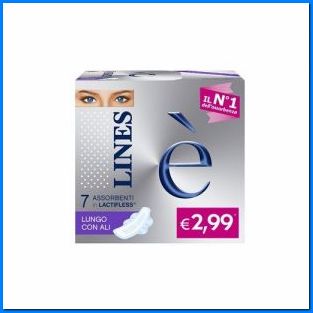 Assorbenti Lines e X 7 Lungo