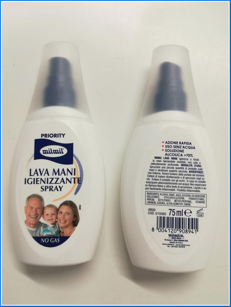 Mil Mil Spray Mani 75 Ml