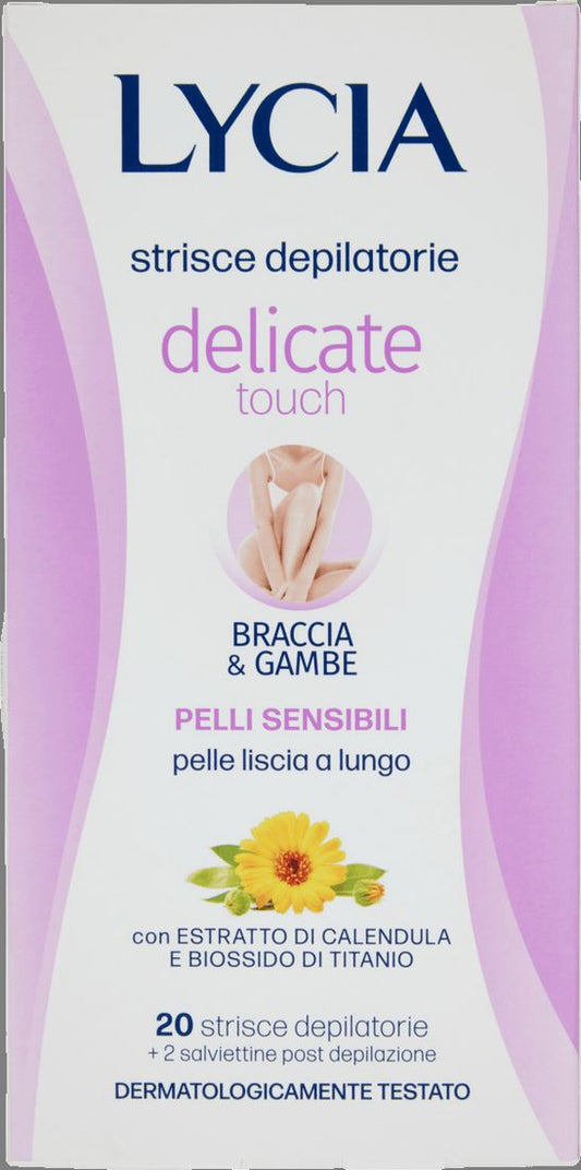 Strisce Depilatorie Gambe Braccia X20