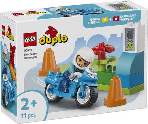 Motocicletta Blu della Polizia
