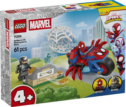 Spidey Sulla Moto Contro Rhino
