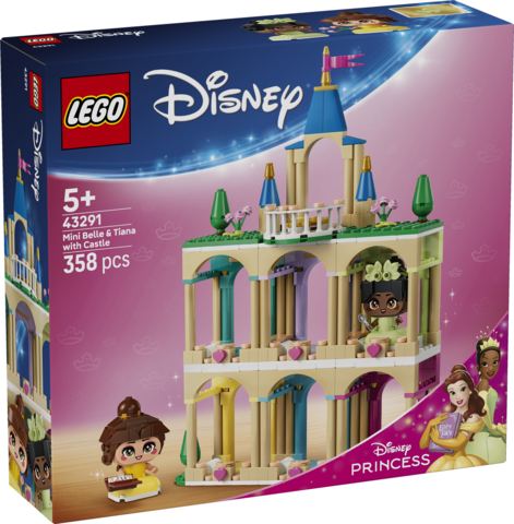Mini Belle e Mini Tiana con Castello
