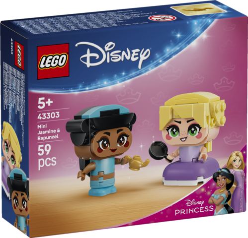 Mini Jasmine e Mini Rapunzel