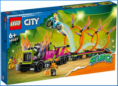 Stunt Truck Sfida Dell Anello di Fuoco