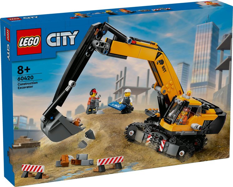 Escavatore da Cantiere Giallo