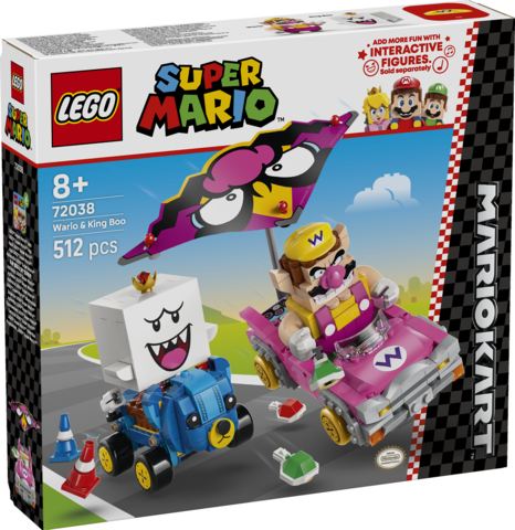 Mario Kart Wario e Re Boo
