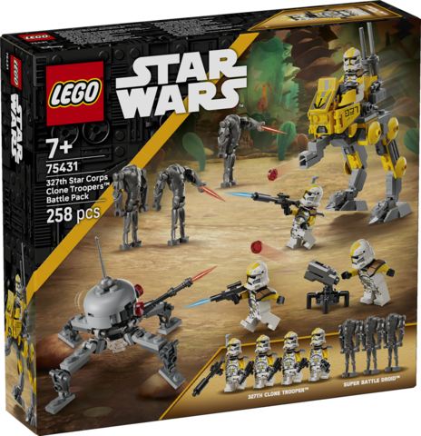Battle Pack 327 Star Corps di Clone Tro