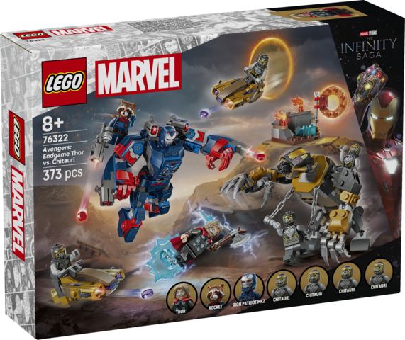Avengers: Endgame Thor Contro Chitauri