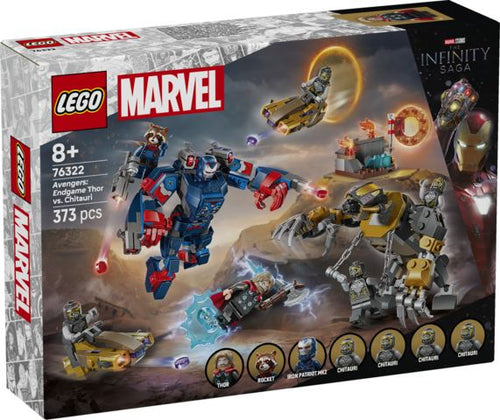 Avengers: Endgame Thor Contro Chitauri