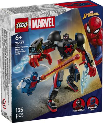 Mech di Miles Morales Vs. Spider Man 209