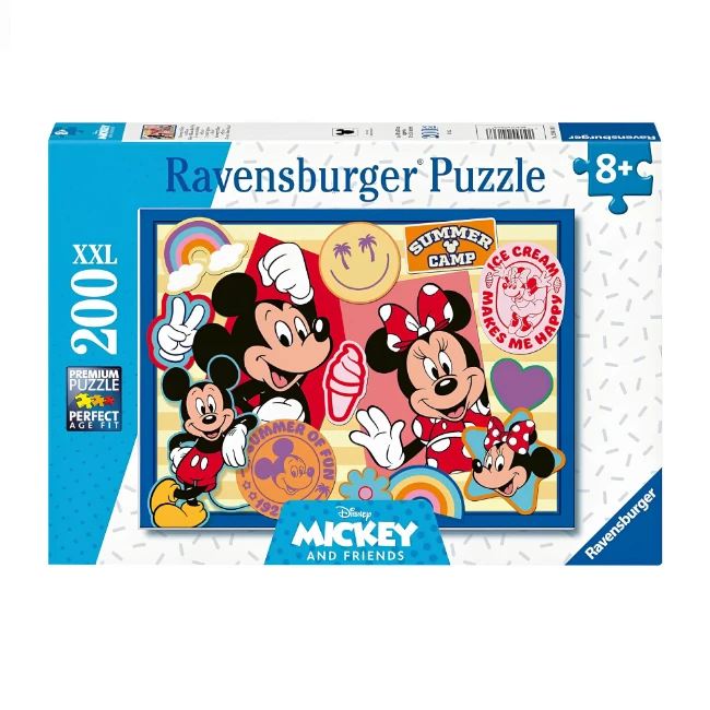 Puzzle Mickey And Minnie Xxl 200 Pc