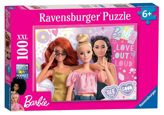 Puzzle Barbie Xxl 100 Pc