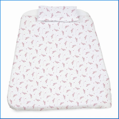 Set Lenzuola Culla 3P N2M Forever Pink B