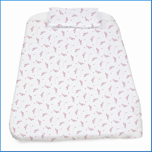 Set Lenzuola Culla 3P N2M Forever Pink B