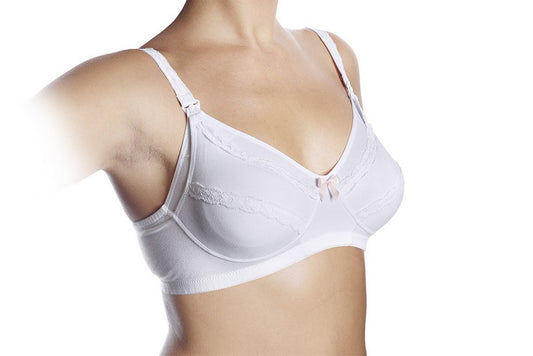 Reggiseno Cotone Allatt. Bianco 5D