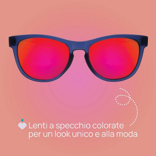 Occhiale 24M+ Blu Lenti a Specchio
