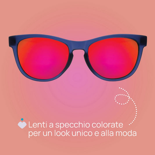 Occhiale 24M+ Blu Lenti a Specchio