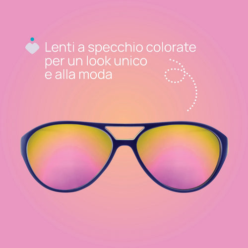 Occhiale 36M+ Blu Lenti a Specchio