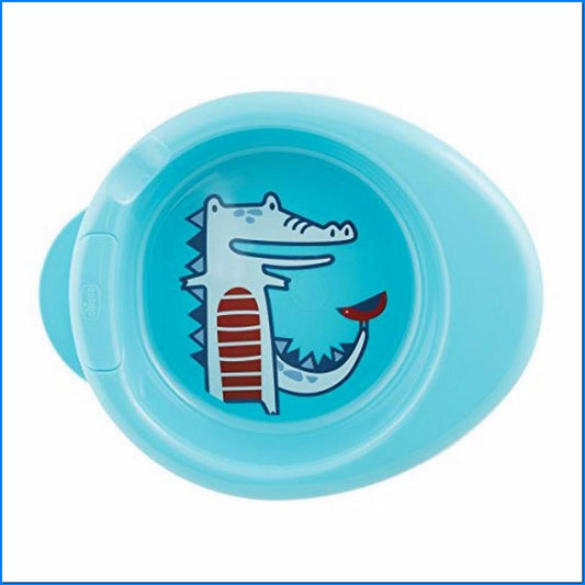 Piatto Pappacalda 6M+ Azzurro